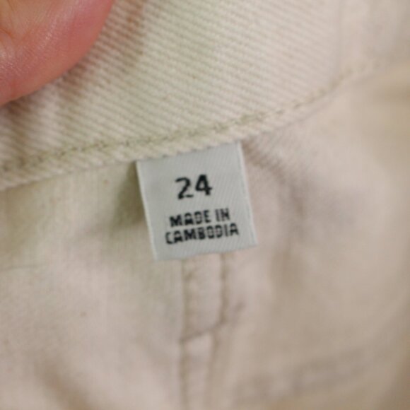 J. Crew Slouchy Boyfriend Jean in Ecru Size 24 - Picture 7 of 9